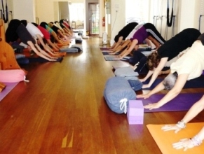 photo of  yoga students