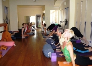 photo of  yoga students